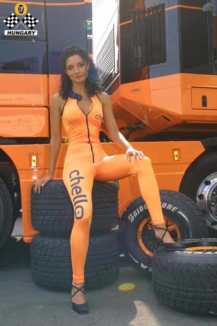 Oranje pitspoes arrows in sexy catsuit